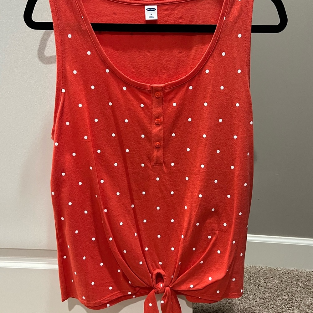 Old Navy Tank top w Tie bottom